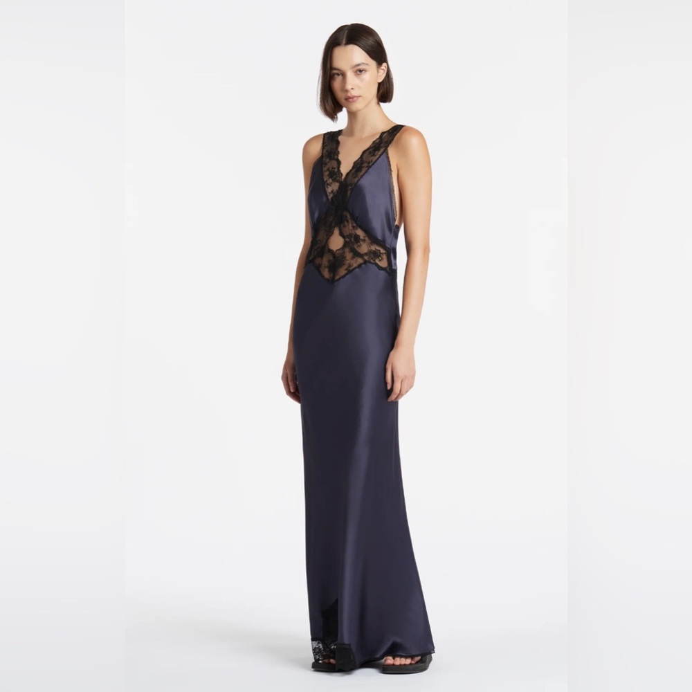 Sir the Label // NWT Aries Silk Lace Cut Out Dress
